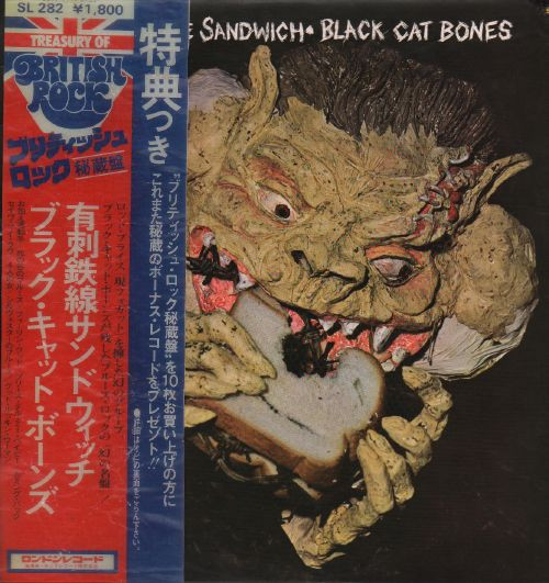BLACK CAT BONES ブラック・キャット・ボーンズ／ Barbed Wire Sandwich【CD】 - レコード