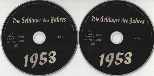 ladda ner album Various - Die Schlager Des Jahres 1953