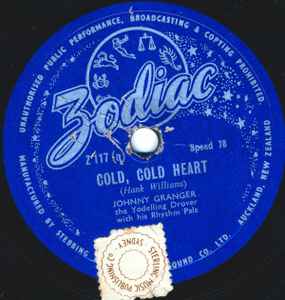 Johnny Granger - Cold, Cold Heart / The Midnight Train album cover
