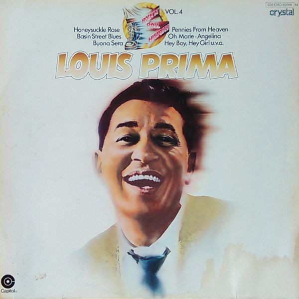 Louis Prima - A Tribute To Louis Prima - 1978 - Vinyl Record LP