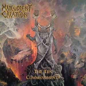 Malevolent Creation - Sweat à capuche THE TEN COMMANDMENTS - Adulte