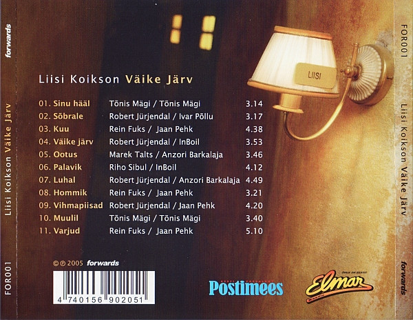 lataa albumi Liisi Koikson - Väike Järv