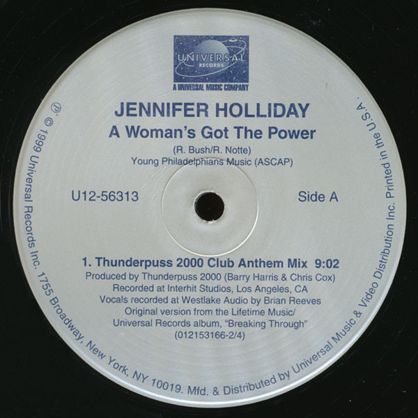 Jennifer Holliday – A Woman's Got The Power (1999, Vinyl) - Discogs