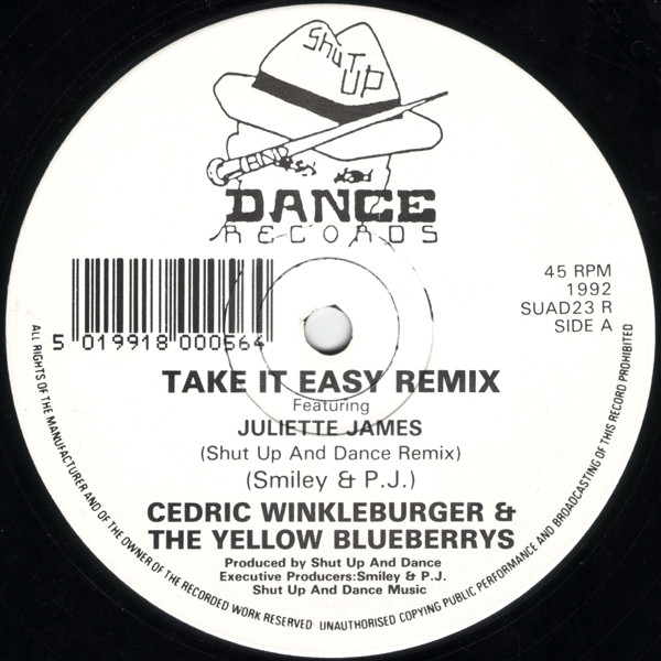 descargar álbum Cedric Winkleburger & The Yellow Blueberrys - Take It Easy Remix