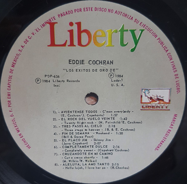 Album herunterladen Eddie Cochran - La Epoca de Oro