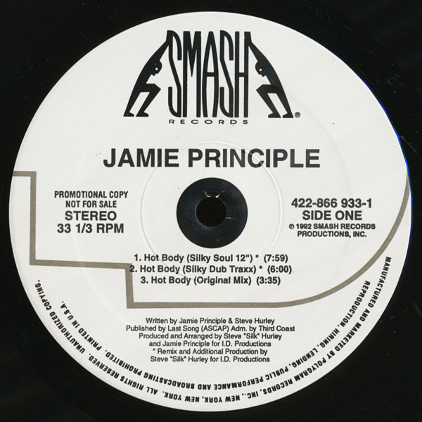 télécharger l'album Jamie Principle - Hot Body