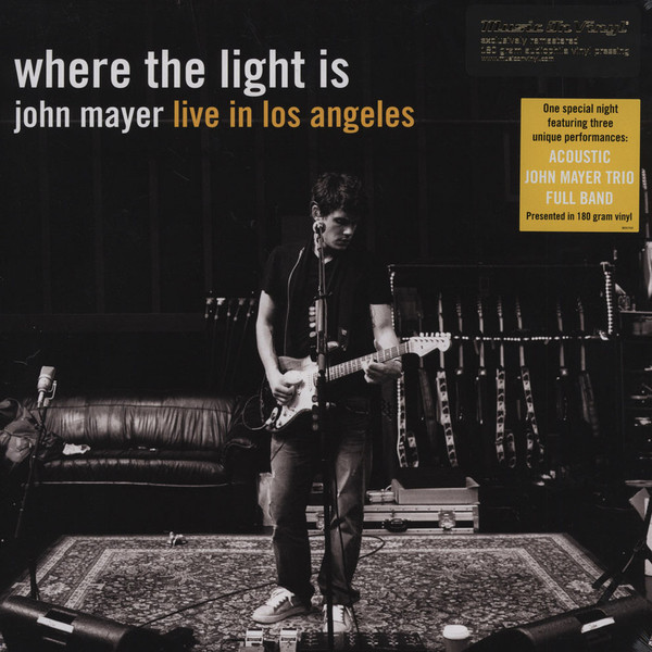 bold Hukommelse Kemi John Mayer – Where The Light Is: John Mayer Live In Los Angeles (2012, 180  Gram, Vinyl) - Discogs