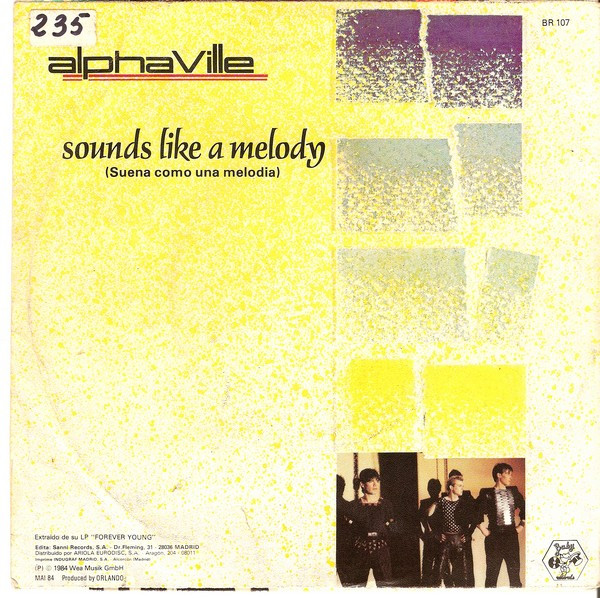 last ned album Alphaville - Sounds Like A Melody Suena Como Una Melodia