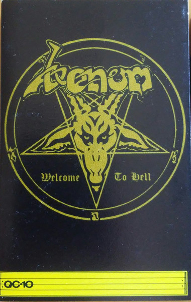 Venom – Welcome To Hell (1984, Black Cassette, Cassette) - Discogs