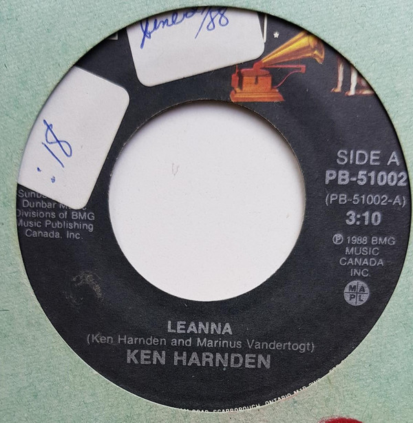 télécharger l'album Ken Harnden - Leanna She Knows I Cant Say No