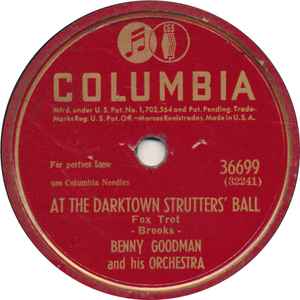 Benny Goodman And His Orchestra - After You've Gone / At The Darktown Strutter's Ball album cover