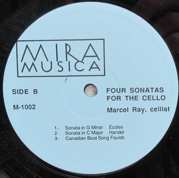 ladda ner album Marcel Ray - Four Sonatas for the Cello