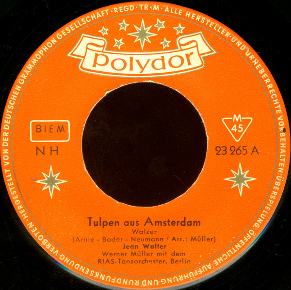 Album herunterladen Jean Walter - Tulpen Aus Amsterdam Ich Seh Sie Heut Zum Ersten Mal