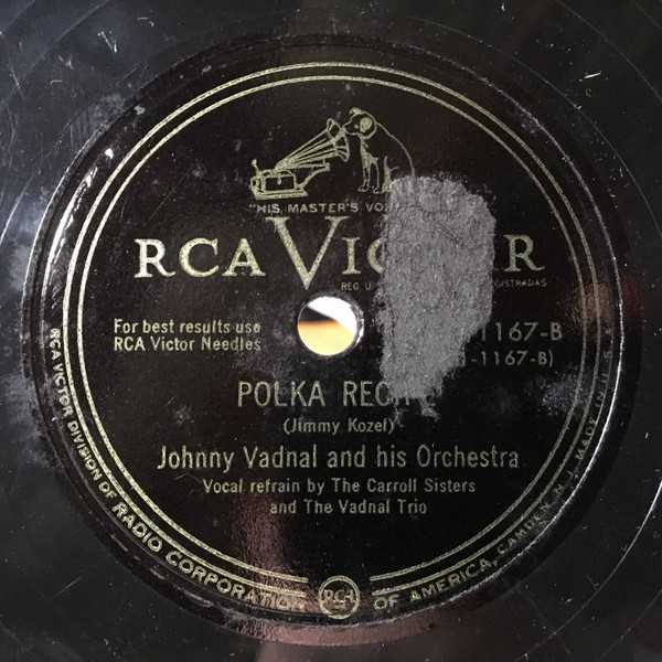 baixar álbum Johnny Vadnal And His Orchestra - The Baseball Polka Polka Recipe