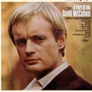 David McCallum - Music - A Part Of Me album cover