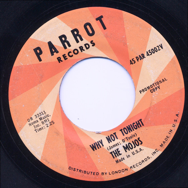 The Mojos – Why Not Tonight (1964, Vinyl) - Discogs