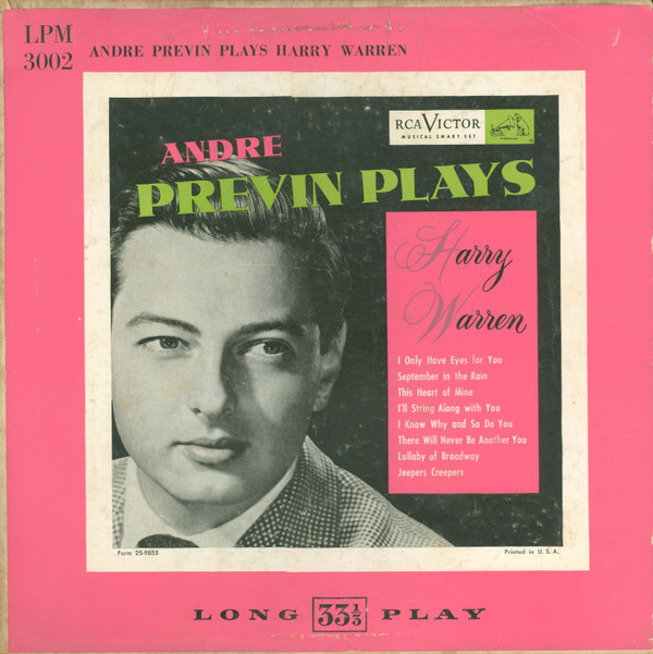 ladda ner album André Previn - André Previn Plays Harry Warren