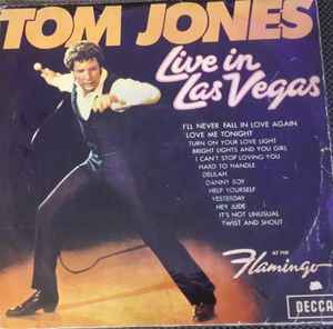 Tom Jones – Live In Las Vegas (1969, Vinyl) - Discogs