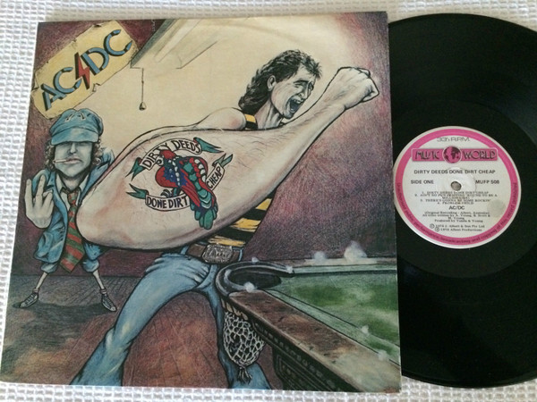 AC/DC – Dirty Deeds Done Dirt Cheap (2001, Vinyl) - Discogs