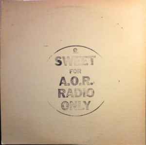 The Sweet - Sweet For A.O.R. Radio Only album cover