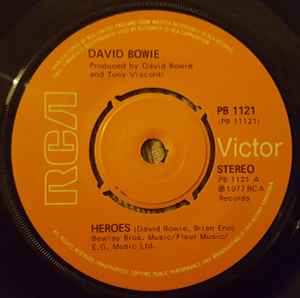 David Bowie - Heroes album cover