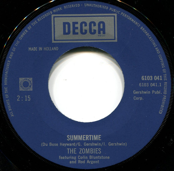 télécharger l'album The Zombies Featuring Colin Blunstone And Rod Argent - Summertime Shes Not There Tell Her No