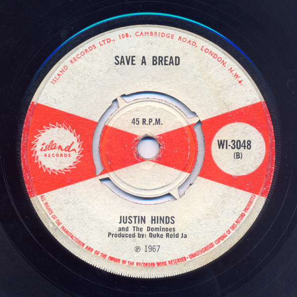last ned album Justin Hinds And The Dominoes - On A Saturday Night Save A Bread