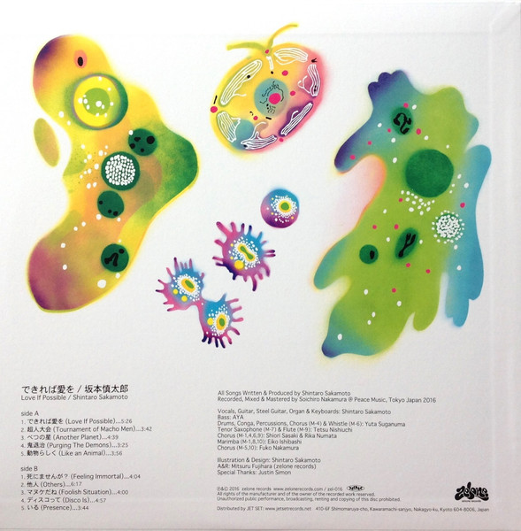 坂本慎太郎 できれば愛を Love If Possible LP レコード - レコード