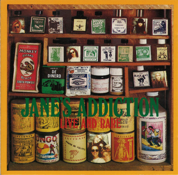 Jane's Addiction – Live And Rare (1991, CD) - Discogs