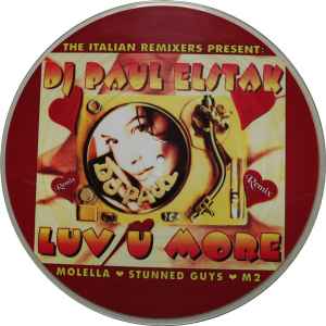 Paul Elstak - Luv U More (Italian Remixes) album cover
