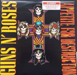 Guns N' Roses – G N' R Lies (1988, Uncensored , Vinyl) - Discogs