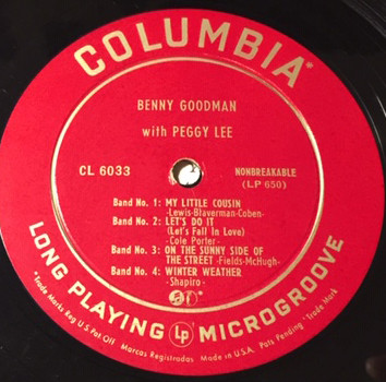 télécharger l'album Benny Goodman And His Orchestra Benny Goodman Sextet Peggy Lee - Benny Goodman With Peggy Lee