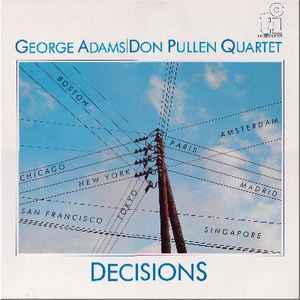 Decisions / George Adams, saxo t | Adams, George. Saxo t