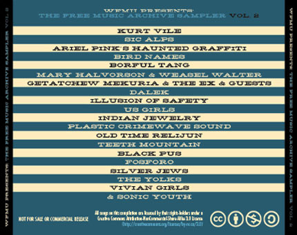 last ned album Various - WFMU Presents The Free Music Archive Sampler Vol 2