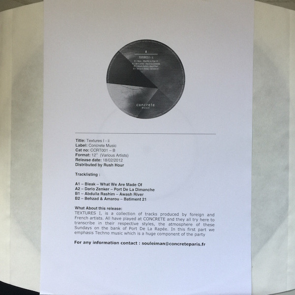 Textures I - ii (2013, Vinyl) - Discogs