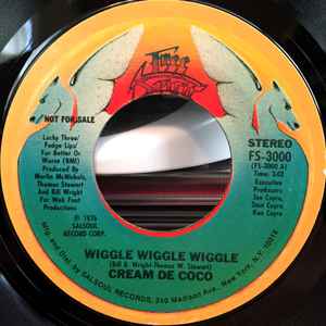 Cream De Coco – Wiggle Wiggle Wiggle (1976, Vinyl) - Discogs