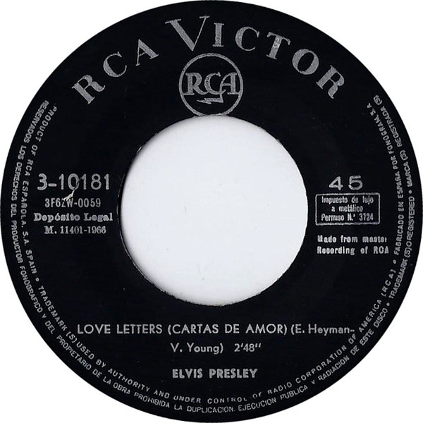 baixar álbum Elvis - Love Letter Come What May