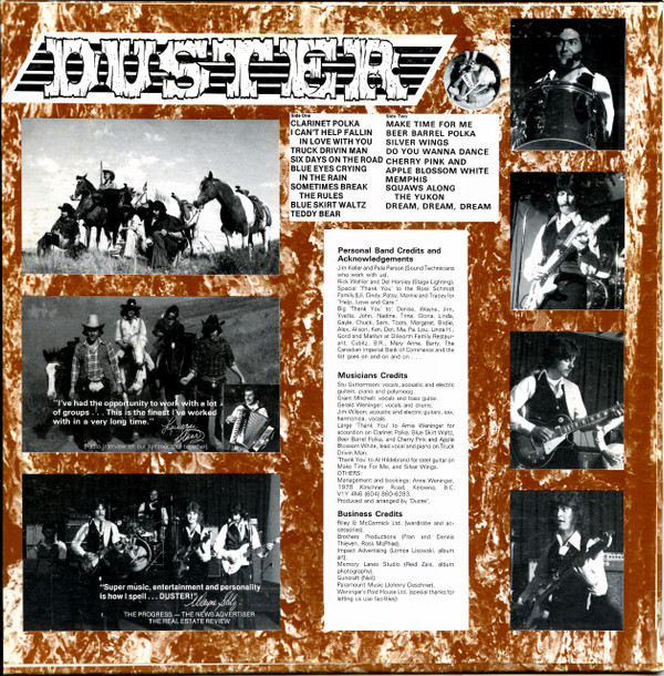 descargar álbum Duster - Live at Weningers Post House