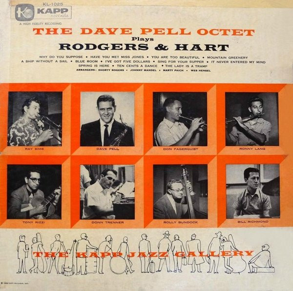 The Dave Pell Octet – The Dave Pell Octet Plays Rodgers & Hart 