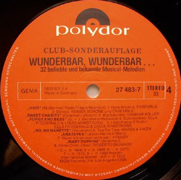 ladda ner album Various - Wunderbar Wunderbar