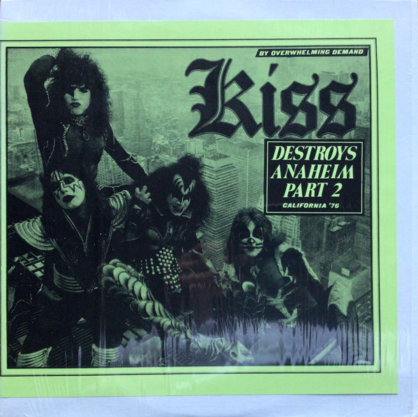 未開封未開封 KISS destroys anaheim part 2 レコード