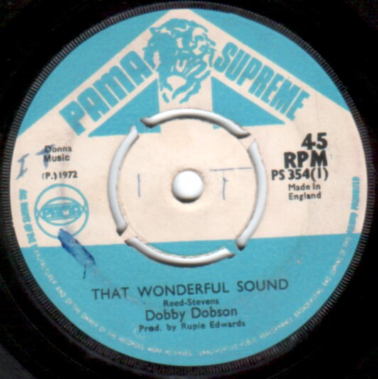 Dobby Dobson – That Wonderful Sound (1972, Vinyl) - Discogs