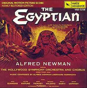Alfred Newman - The Egyptian (Original Motion Picture Soundtrack) album cover