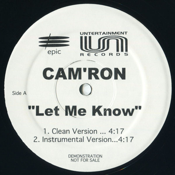 Cam'ron – Let Me Know (1999, CD) - Discogs