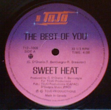 Sweet Heat – The Best Of You (1983, Vinyl) - Discogs