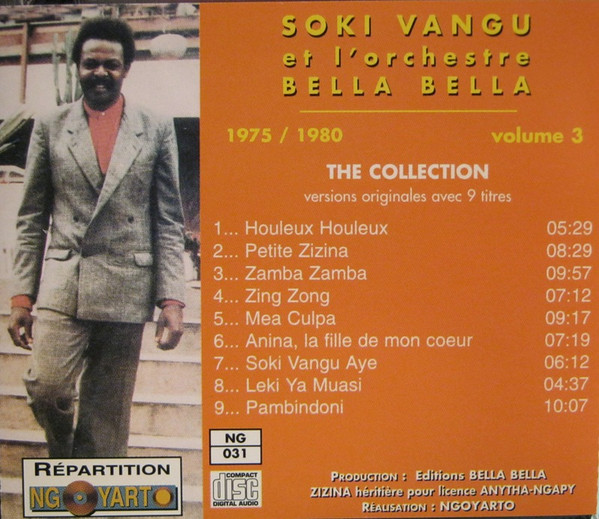 baixar álbum Soki Vangu Et Orchestre Bella Bella - Volume 3