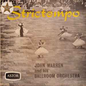 The John Warren Orchestra - Strictempo album cover
