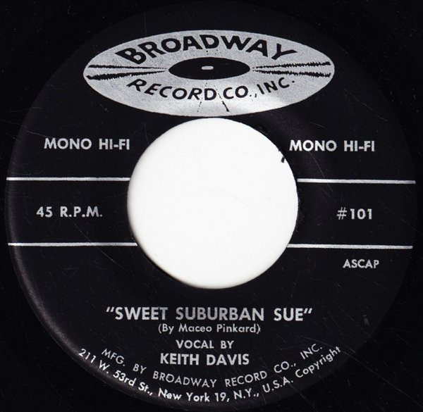 last ned album Keith Davis - Sweet Suburban Sue Im Disillusioned