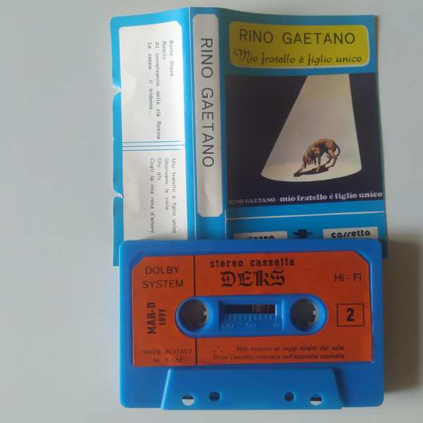 Mio Fratello Ãˆ Figlio Unico (Vinyl Legacy Edt. Vinile Originale Con  Libretto) - Gaetano Rino - LP