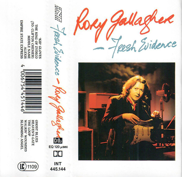 Rory Gallagher – Fresh Evidence (1990, Cassette) - Discogs